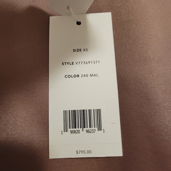 New) VINCE Luxe Wool Car Coat in Mauve. Oversize. XS v773691371 - Picture 12 of 16